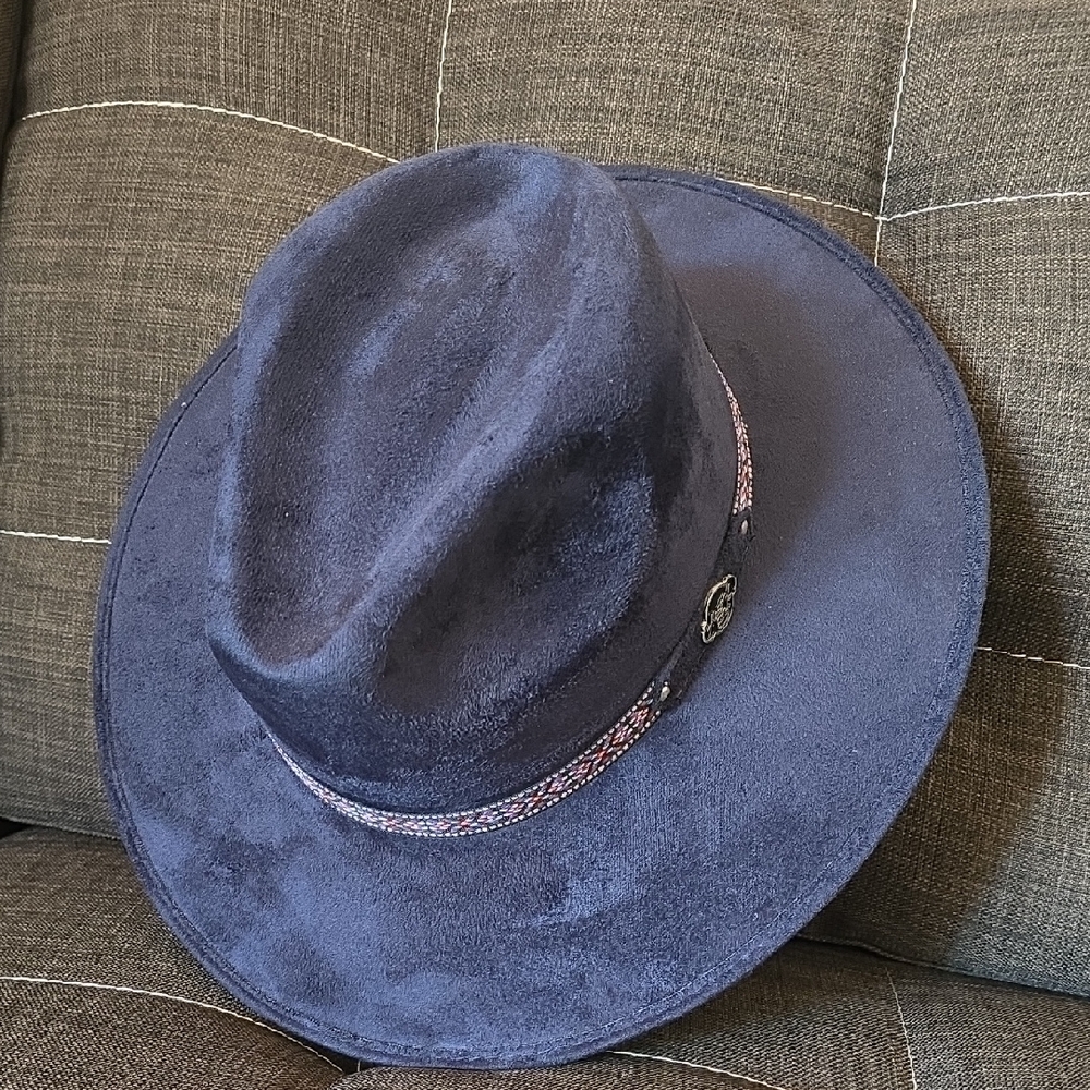 Elegant Navy Blue Women's Hat